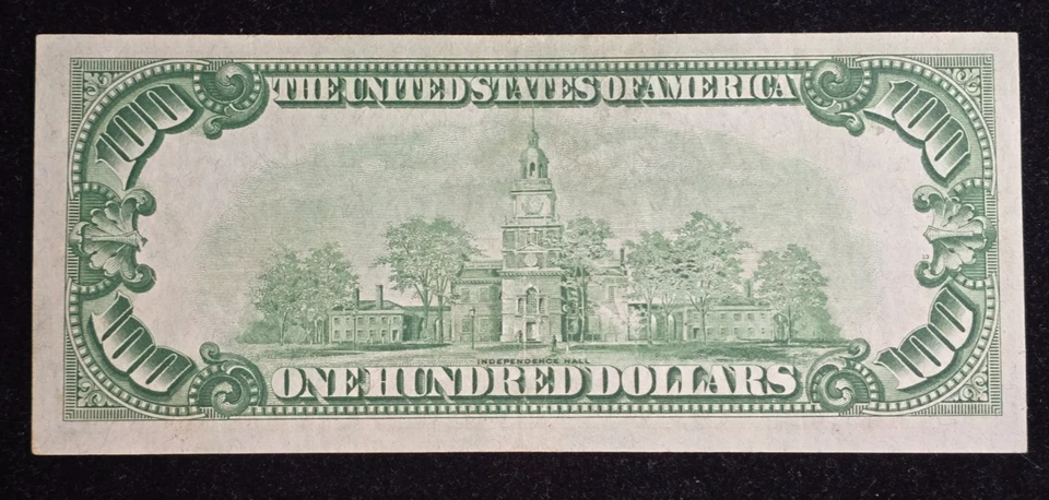 1928-A $100 DGS Federal Reserve Note New York - Image 2 of 2