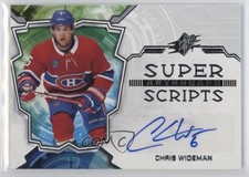 2022-23 SPx Superscripts Chris Wideman #SS-CW Auto 0r0m