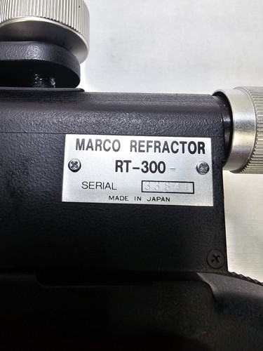 Marco RT-300 Phoropter Minus Cilindro Manuale Foropter Rifrattore - Foto 8 di 8