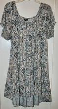 Torrid Women's Dress Floral Print Tiered Boho Western Size 2X