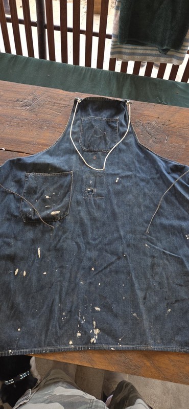 Vintage Denim Apron