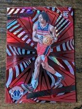 2024-25 Panini Revolution - Rookies Bub Carrington #121 Red Swirl (RC)