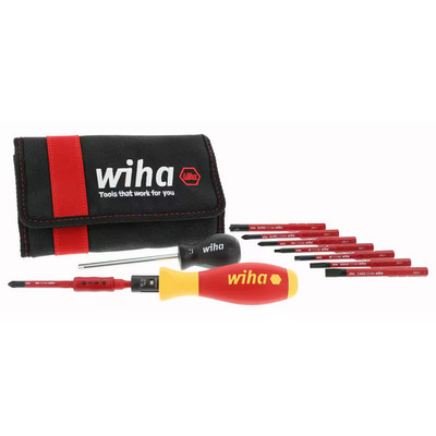 1000-Volt Insulated Torque Control Mult-Bit Screwdriver Set (11-Piece)