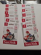 SanDisk 128GB microSDXC Mario Kart Edition Memory Card for Nintendo Switch