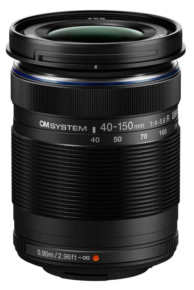 OM System 40-150mm R f/4-5.6 Lens - Black