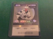 2021-22 Upper Deck Credentials - 2020-21 Debut Ticket Access Joel Kellman #46...