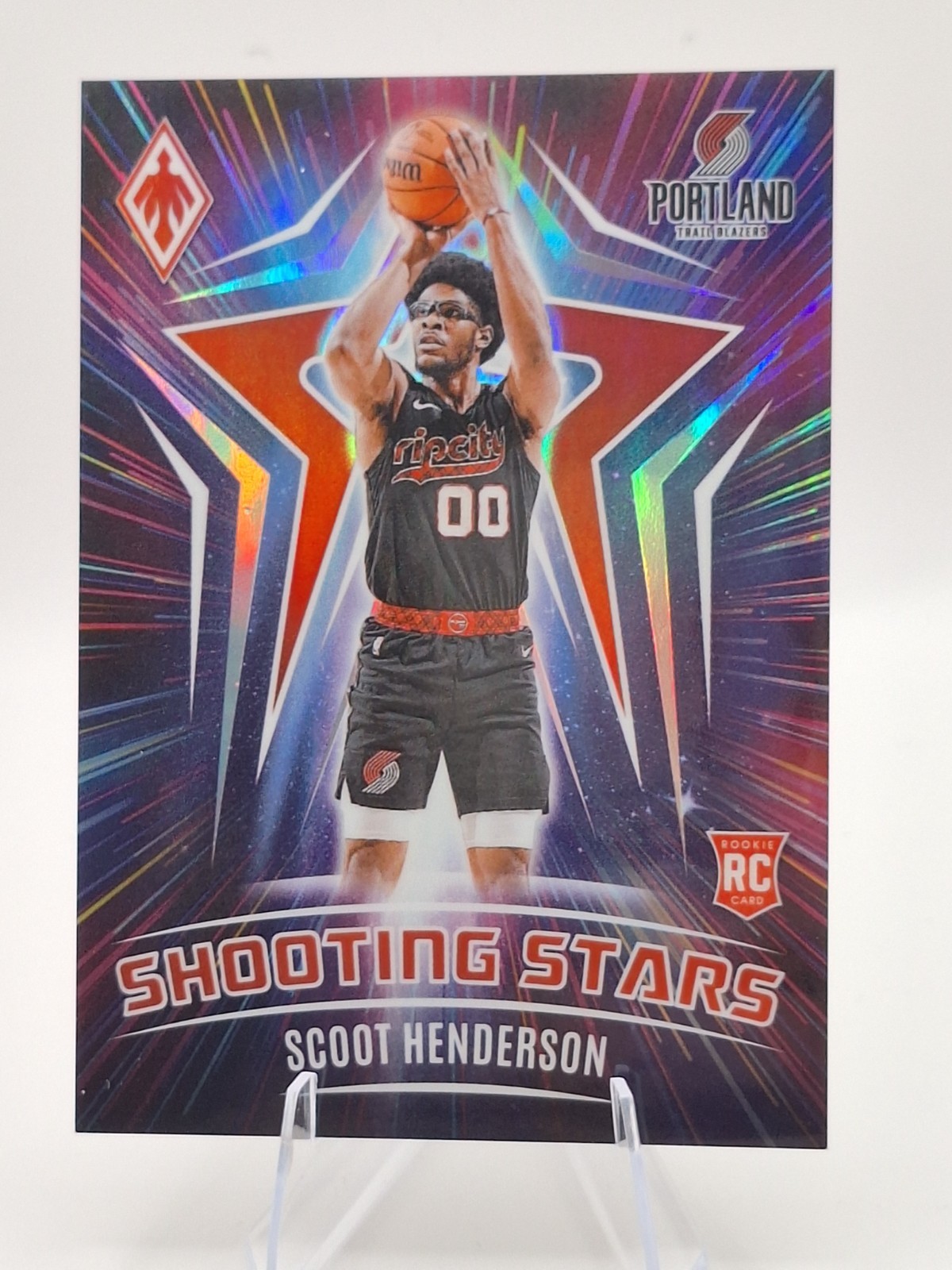 2023-24 Panini Phoenix Shooting Stars Scoot Henderson #14 Rookie RC SSP Case Hit