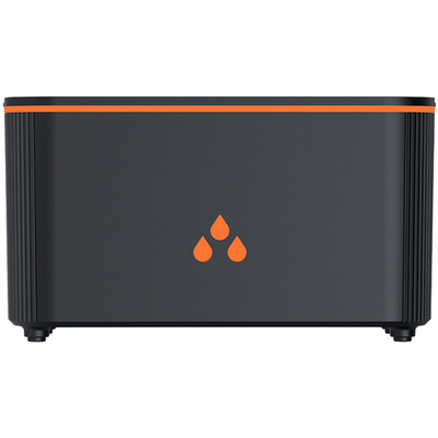 Flame Aroma Diffusor Luftbefeuchter mit 7 farbigen LED-Leuchten für ätherische