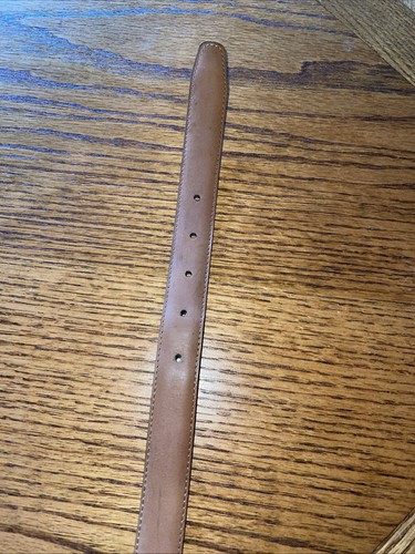 VTG.80’s-90’s Mens 38/95 Leather Belt Made In Italy ! EUC - Picture 5 of 12