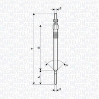 Magneti Marelli GlüHkerze FüR Dodge Nitro Chrysler Grand Voyager V 2.8 CRD