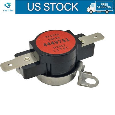 #ad #ad New For Whirlpool Oven Range High Limit Thermostat WP4449751 $17.99