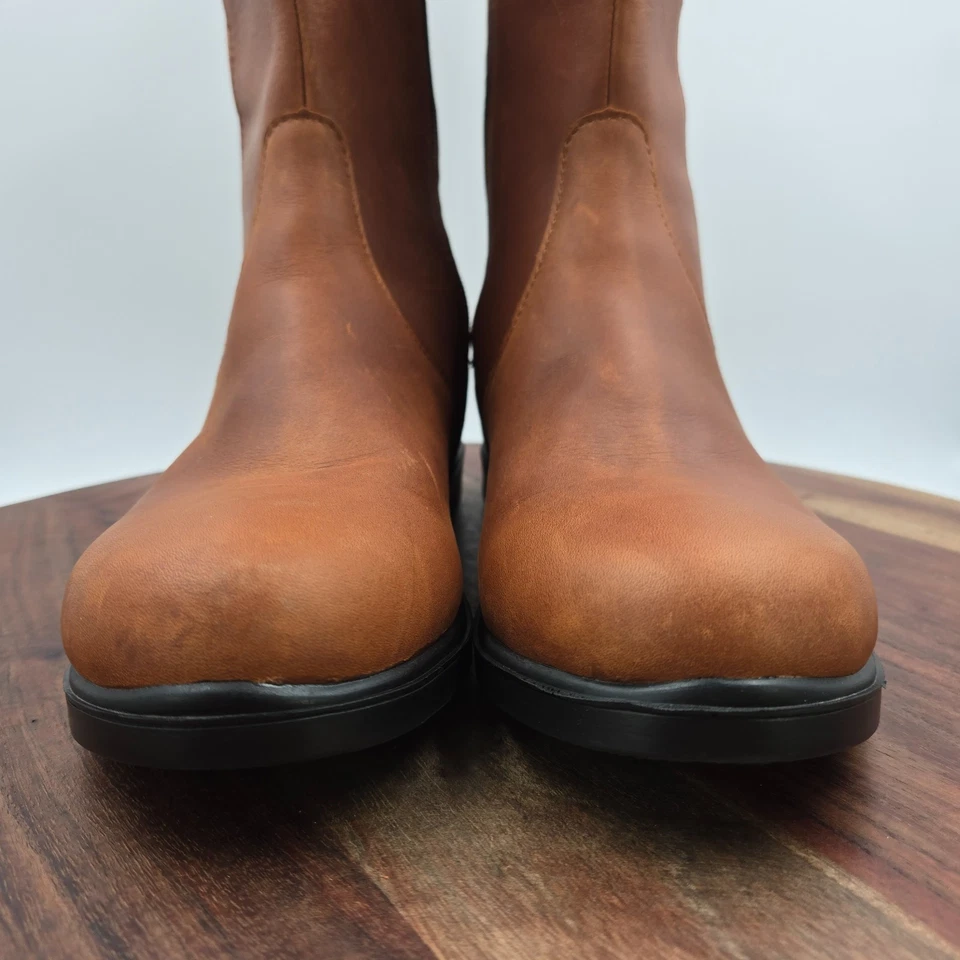 Botas Baffin Cambridge Para Mujer 8 Cuero Marrón Impermeables Forradas de Vellón Montar Foto 2 de 4