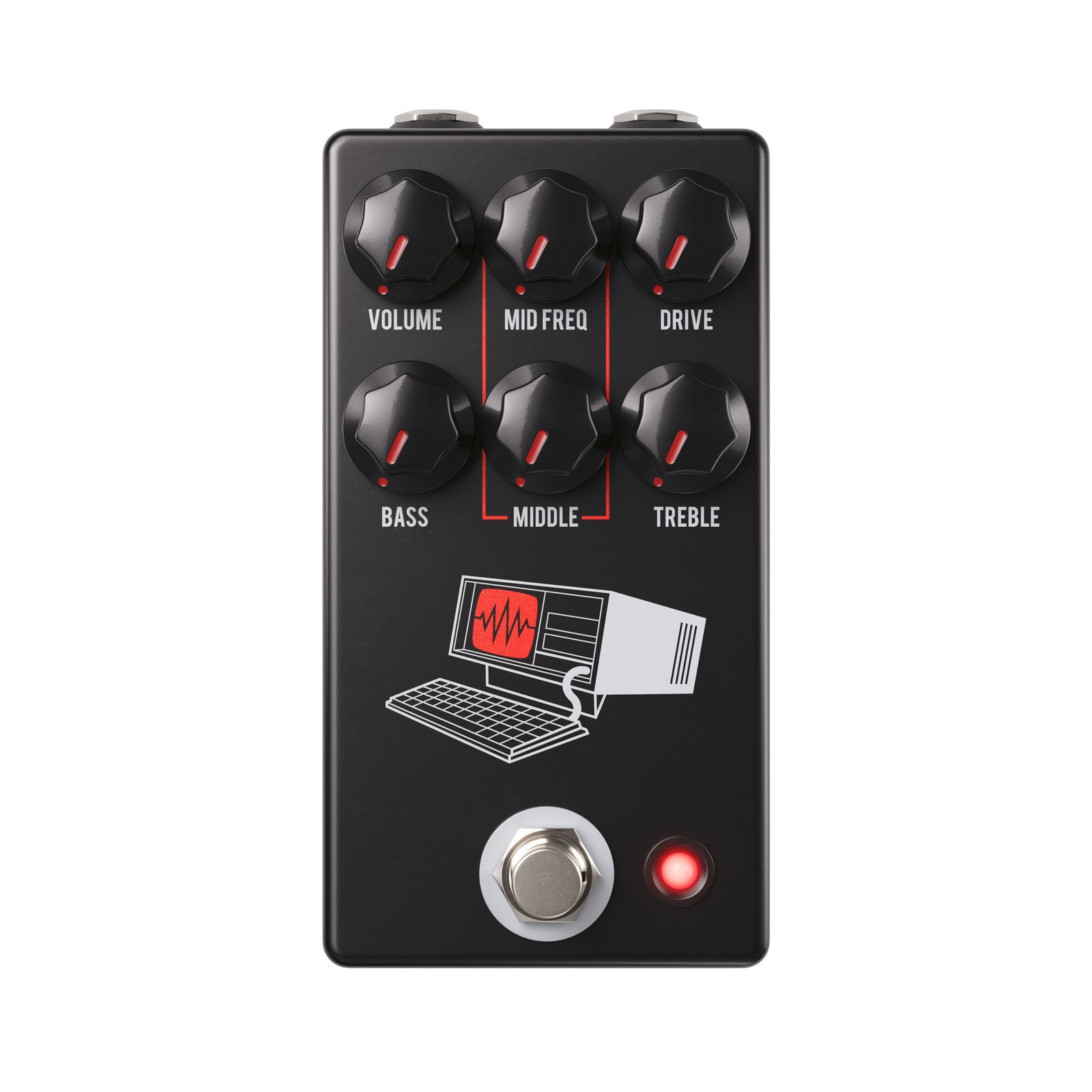 JHS Hard Drive Distortion Pedal - Black
