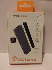 2020 Hyper Duo 7-IN-2 USB-C HUB For MacBook Pro/ Air, Hyper Drive