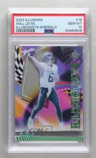 2023 Panini Illusions Illusionists Emerald Will Levis #18 PSA 10 GEM MT 7gk