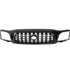 Grille For 2001-2004 Toyota Tacoma Textured Black Plastic Grille For 2001-2004 Toyota Tacoma Textured Black Plastic