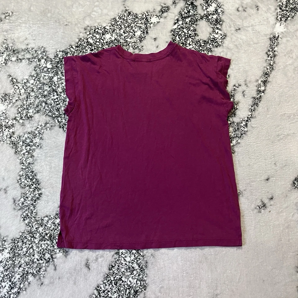 Camisa Wildfox para mujer talla pequeña pulóver ligera mezcla de algodón Foto 3 de 4