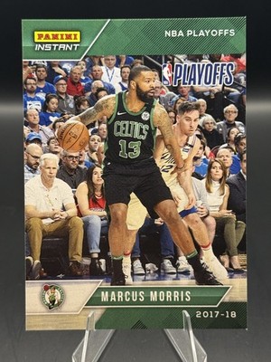 2017-18 Panini Instant - Nba Playoffs Marcus Morris #54 Green /10