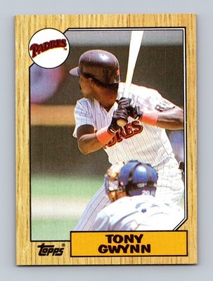 Tony Gwynn San Diego Padres #530 1987 Topps Baseball