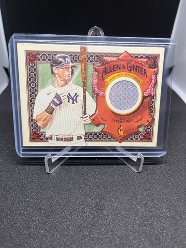 2022 Topps Allen & Ginter DJ LeMahieu Game Used Relic Card #AGRA-DM NY Yankees