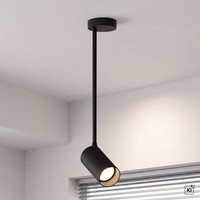 Deckenstrahler Schwarz H:41Cm Flexibel Deckenleuchte Strahler KüChe Wohnzimmer