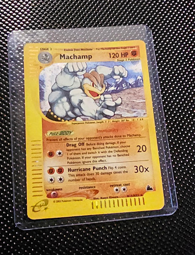 Machamp H15/H32 Skyridge Holo Rare Pokemon