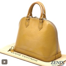 LV Alma PM Vernis Honey Yellow Rose Florentin Handbag Limited Marc Jacobs Era