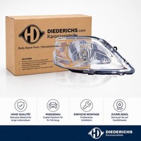 Hauptscheinwerfer Rechts Diederichs 4421080 FÜR Dacia Renault Frontscheinwerfer