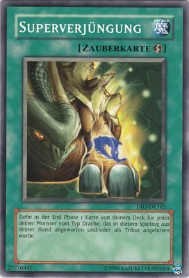 YU-GI-OH, SUPERVERJÜNGUNG, C, DB2-DE162, TOP