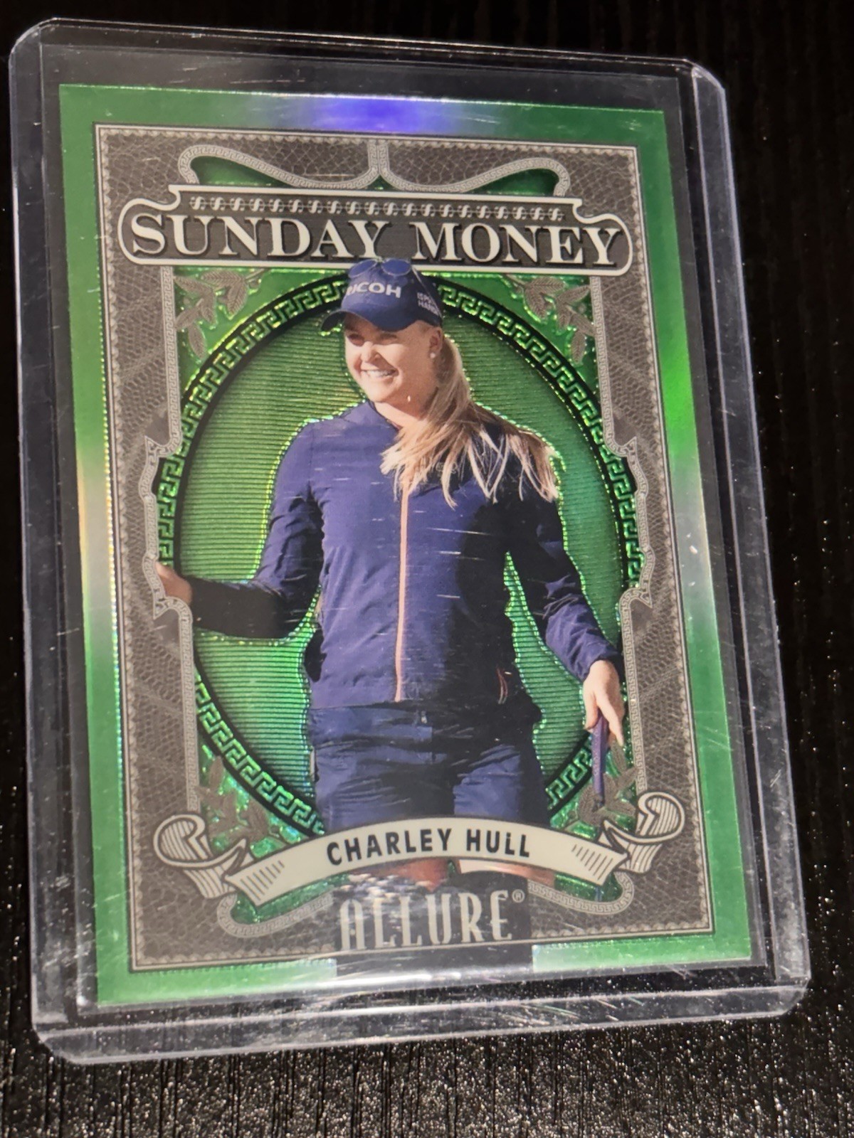 2026 Upper Deck Allure Golf Sunday Money Charley Hull #SM-12 Green