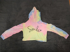 Mädchen, Sweatshirt mit Kapuze, Gr. 10 Jahre