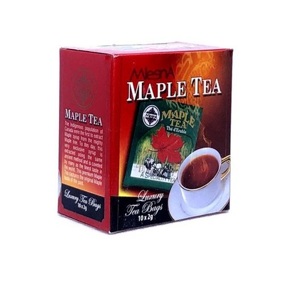 Mlesna Maple flavored pure Ceylon tea 10 Tea Bags
