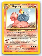 Magcargo Unlimited Uncommon Neo Revelation 33/64 LP on eBay