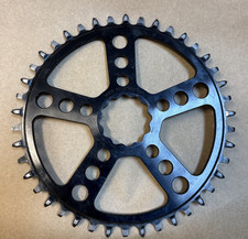 White Industries MR30 TSR 1x Chainring, 42 tooth, Non-Boost, Black, Made in USA