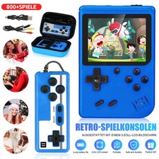 800 Spiele Retro Handheld Spielkonsole Klassische Videospiele Tragbar Gaming