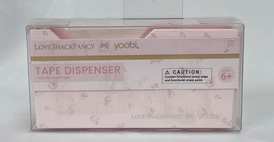 LoveShackFancy x Target Pink Floral Washi Tape Dispenser Yobi School Office