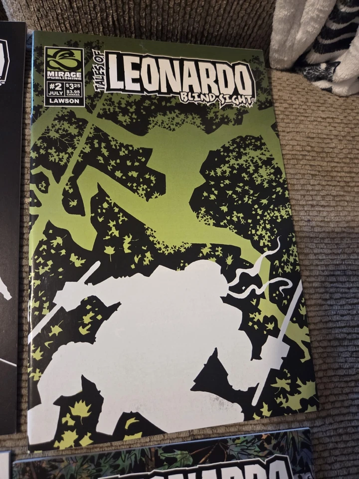 Tales Of Leonardo Blind Sight #1-4 (Mirage) COMPLETE SERIES 2006 Ultra Rare - Image 4 of 4