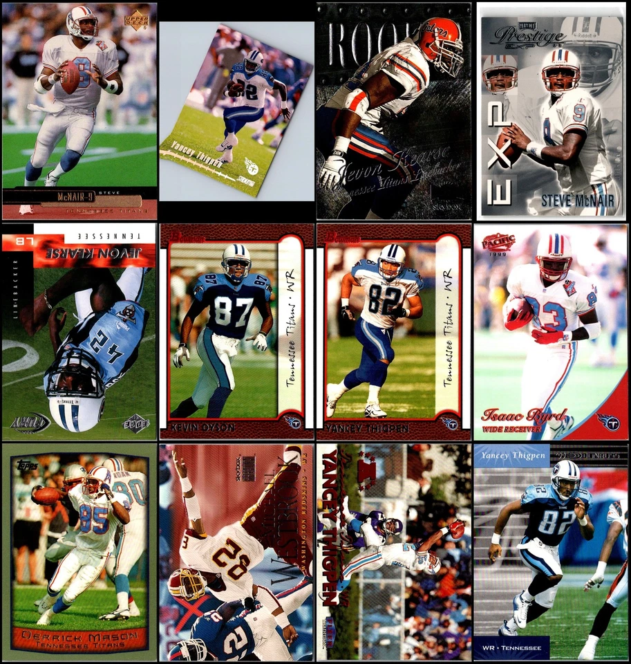 1999 Tennessee Titans (70) Card Lot - Almost Gone – Get Yours Before They’re ... - Image 3 of 4
