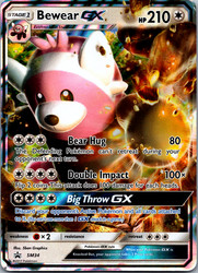 Bewear GX - SM34 Sun & Moon Black Star Promo