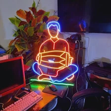 Neon Light Studio Sign, Beautiful sign For Your Studio Wall or Party Decoration