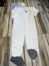 Impact MALT Promax Coverall, 3-XLarge, White, W/ Hood 18 Coveralls IMPM10173X