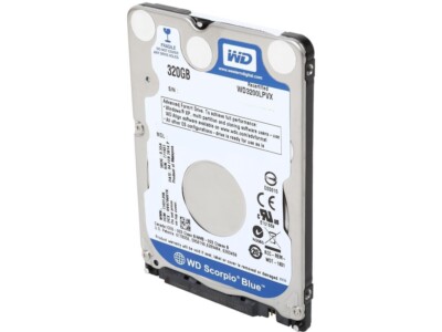 Hard Drive WD 320Gb WD 3200 LPVX 8Mb Cache 5400Rpm Sata III 2.5