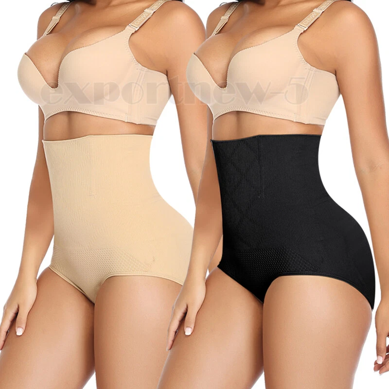 UK Women High Waist C Section Recovery Slimming Underwear Tummy Control Panties