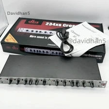 234XS Crossover Stereo 2-Way/3-Way Electronic Crossover Mono 4-Way Audio Device