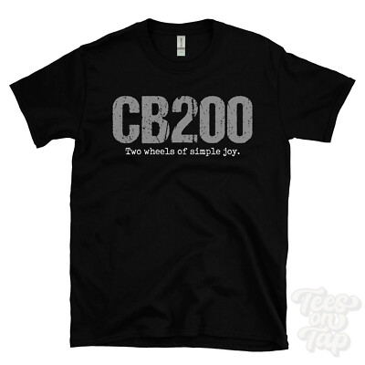 CB200: Two wheels of simple joy T-Shirt Motorrad Biker