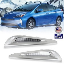 Led Daytime Running Light Bezel Fog Lamp Turn Signal For Toyota Prius 2019-2022 Led Daytime Running Light Bezel Fog Lamp Turn Signal For Toyota Prius 2019-2022