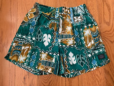 Vintage Trading Maui Company Board Shorts Men 32-34 Atomic Tiki Brown Teal