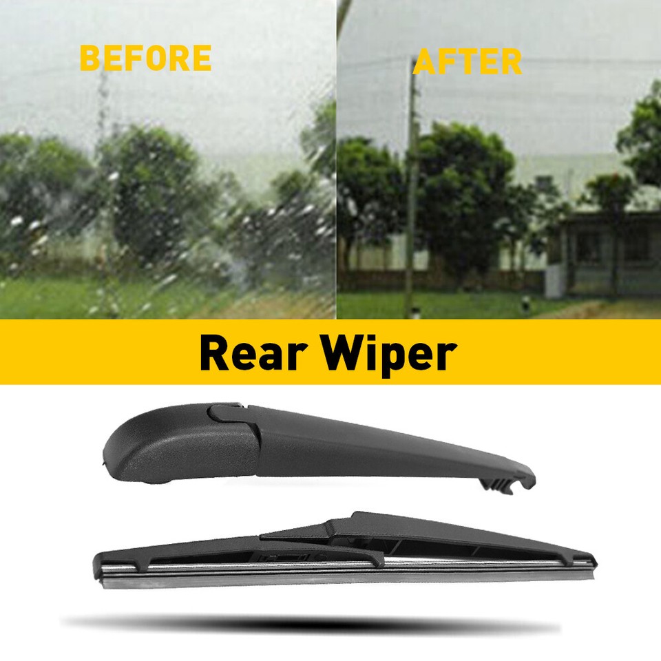 Rear Windshield with Back Blade Set Wiper Arm For 20112017 Jeep Grand