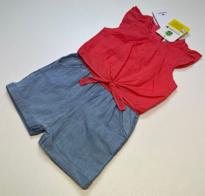 Baby Sommer Spieler Größe 68 Einteiler Mädchen Strand Overall Jumpsuit Jeans