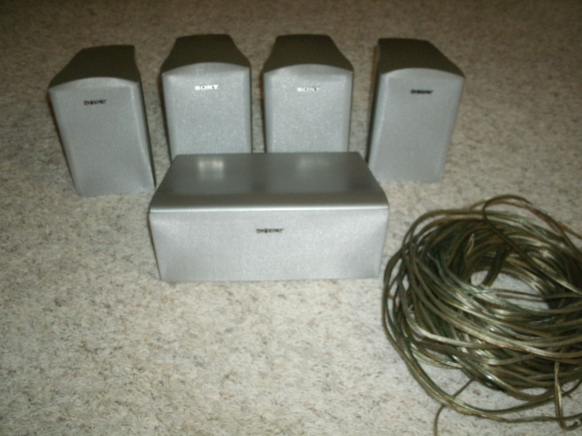 Sony SS-MSP760 Speakers (5) - Excellent Condition | eBay